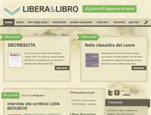 Tablet Screenshot of liberaillibro.com